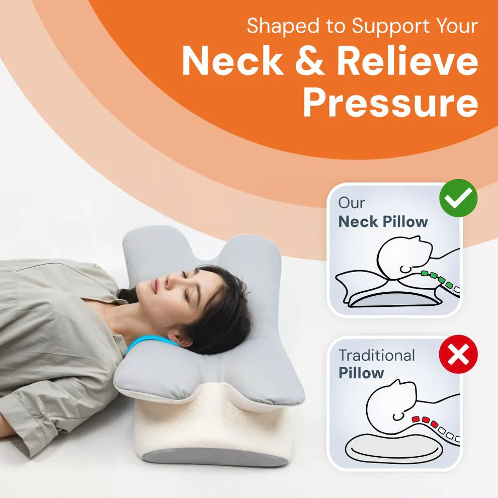 CHIEF Octopus Butterfly Memory Neck Pillow