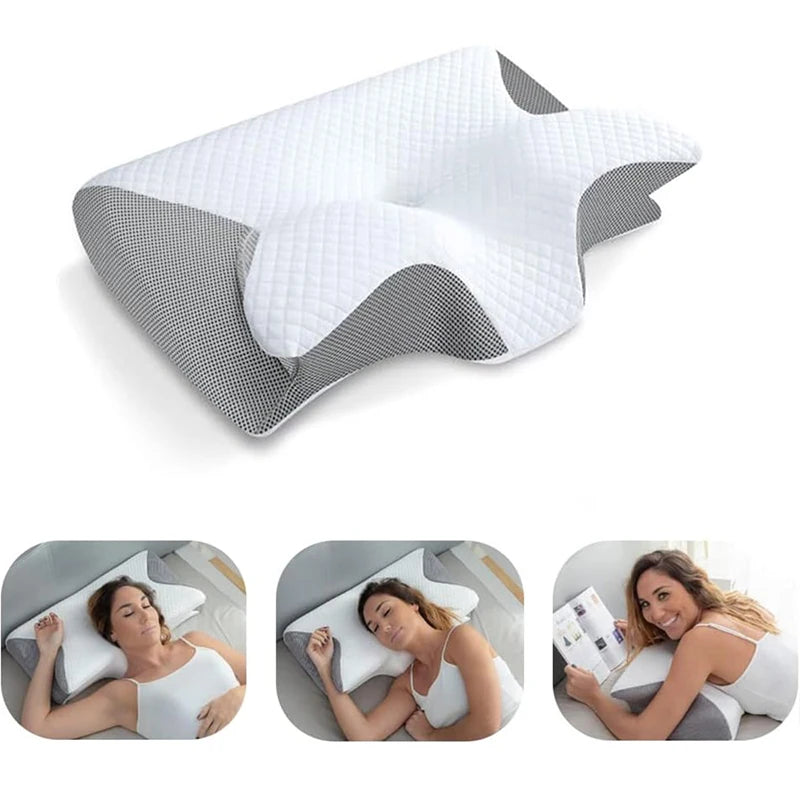 CHIEF X2 Butterfly Octopus Memory Foam Orthopaedic Pillow